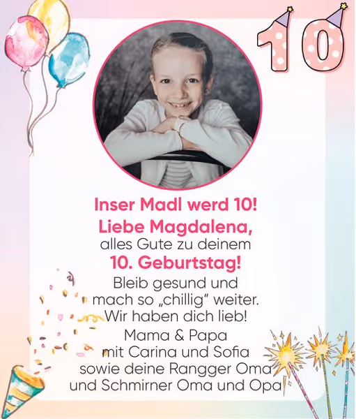 gratulation