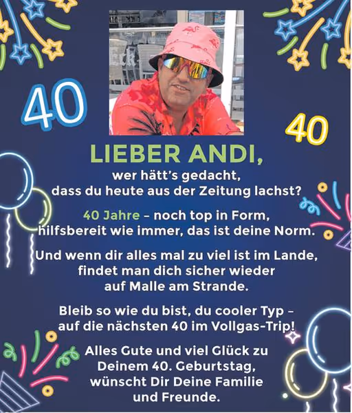 gratulation