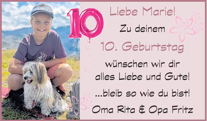 gratulation