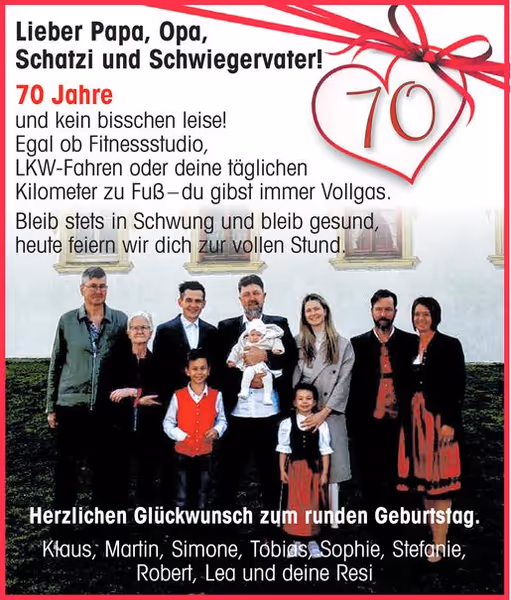 gratulation
