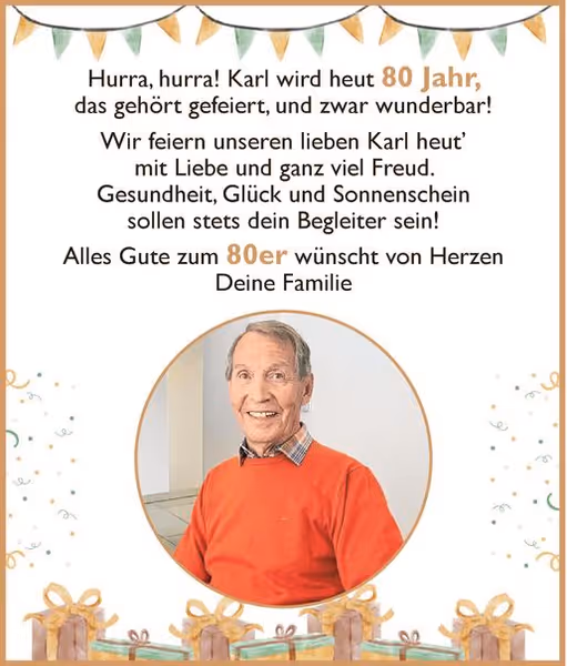 gratulation