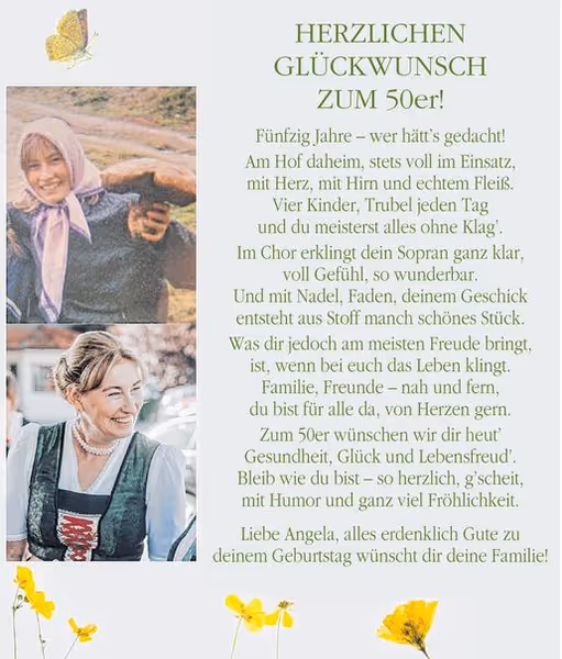 gratulation