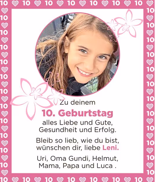 gratulation