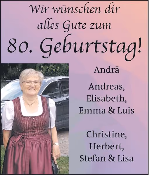 gratulation