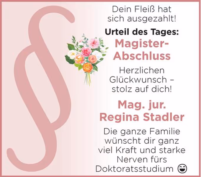 gratulation