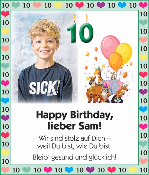 gratulation