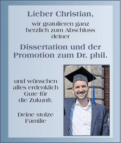 gratulation