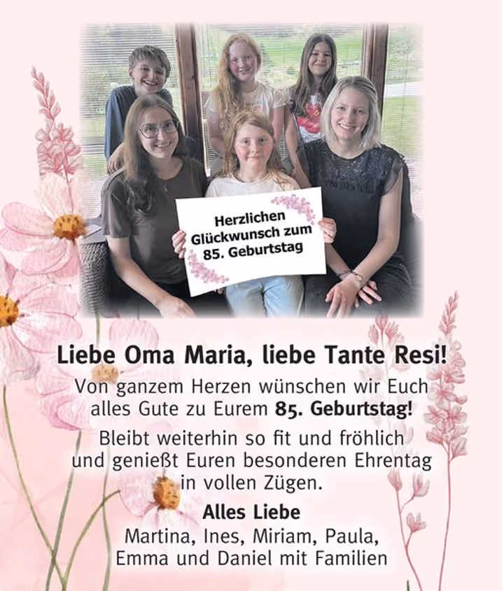 gratulation