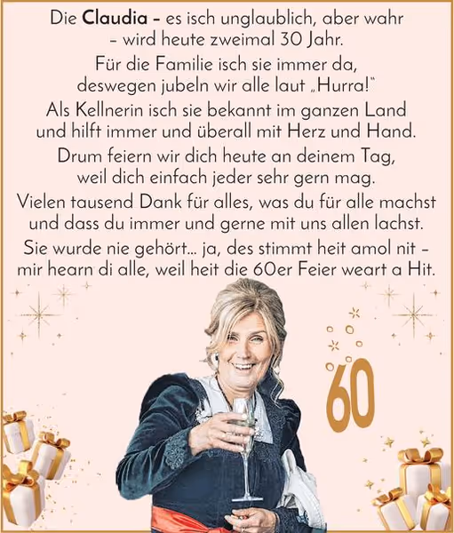 gratulation