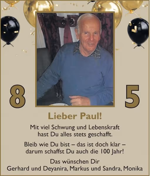 gratulation
