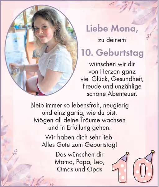 gratulation