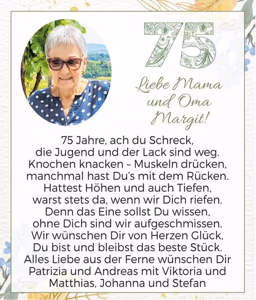 gratulation