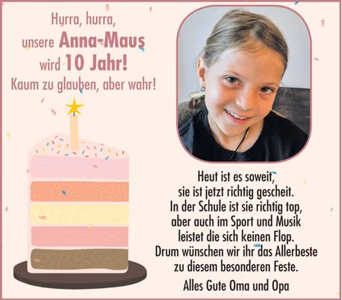 gratulation