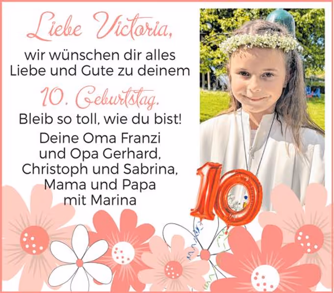 gratulation