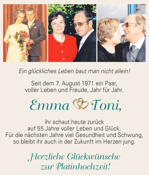 gratulation