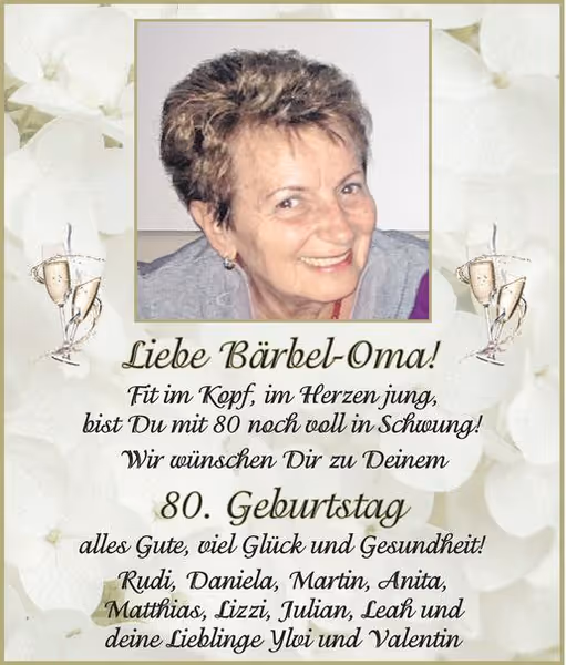 gratulation