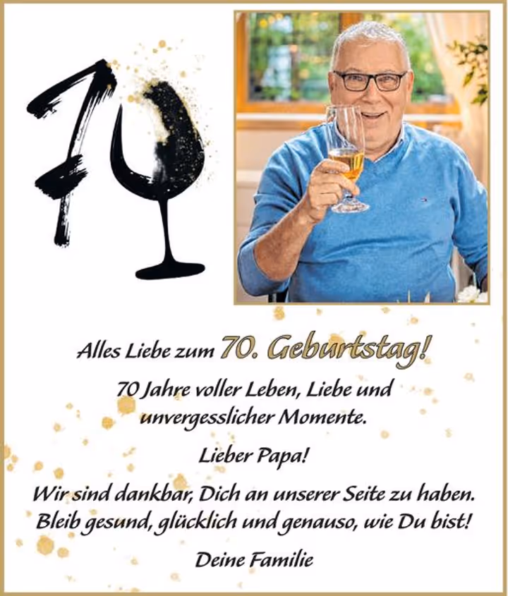 gratulation