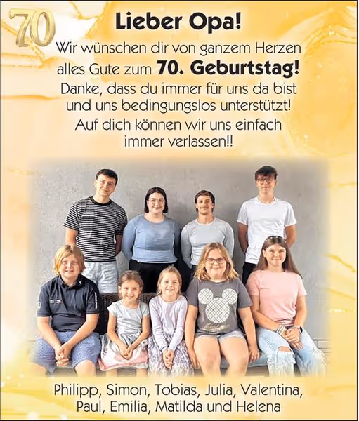 gratulation