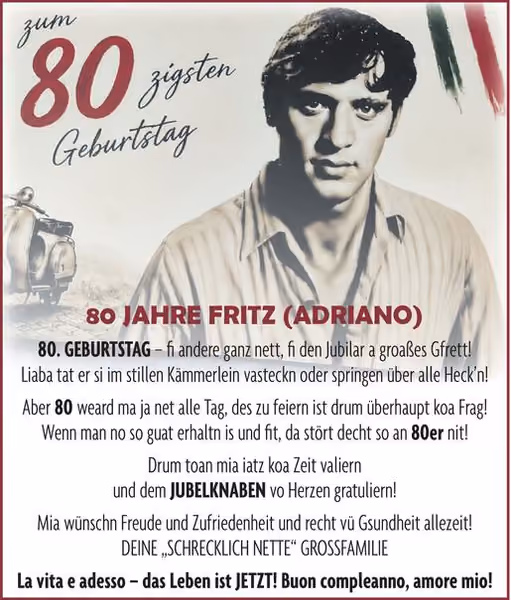 gratulation