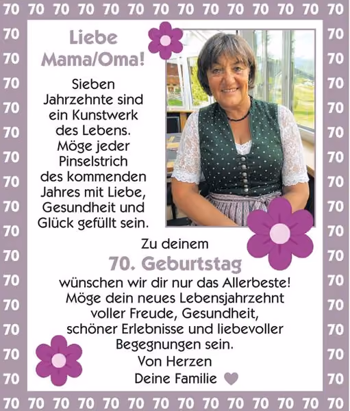 gratulation