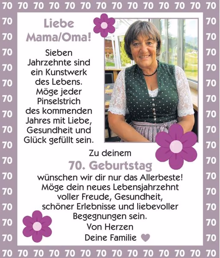 gratulation