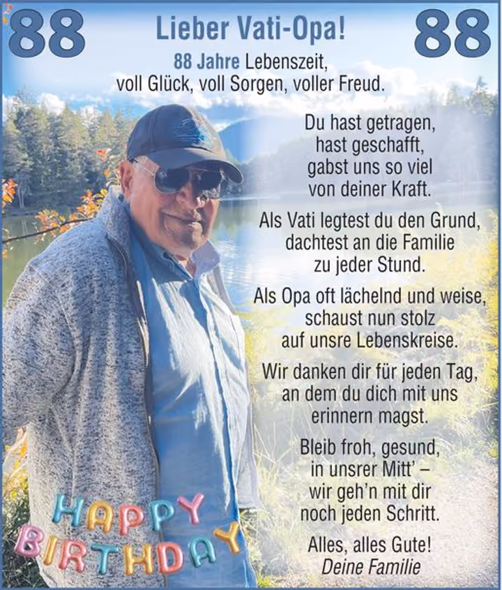 gratulation
