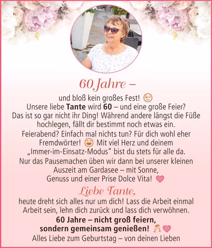 gratulation