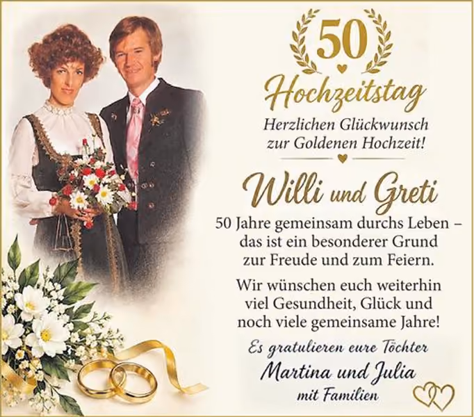 gratulation