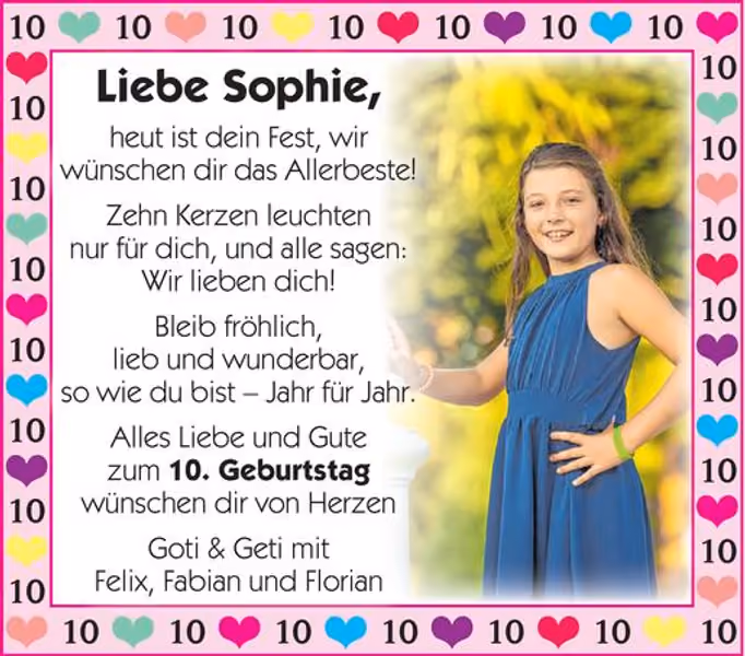 gratulation