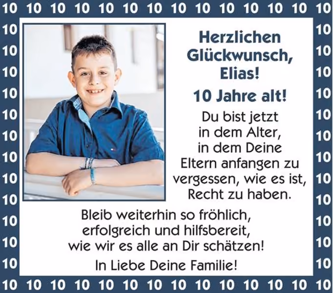 gratulation